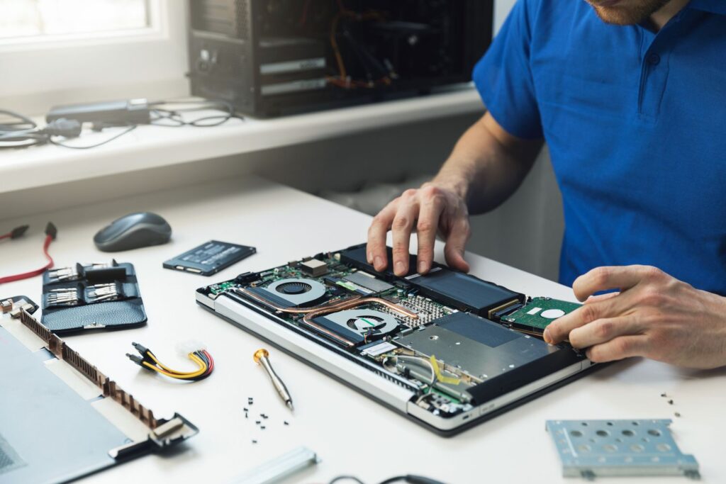 recycling laptops