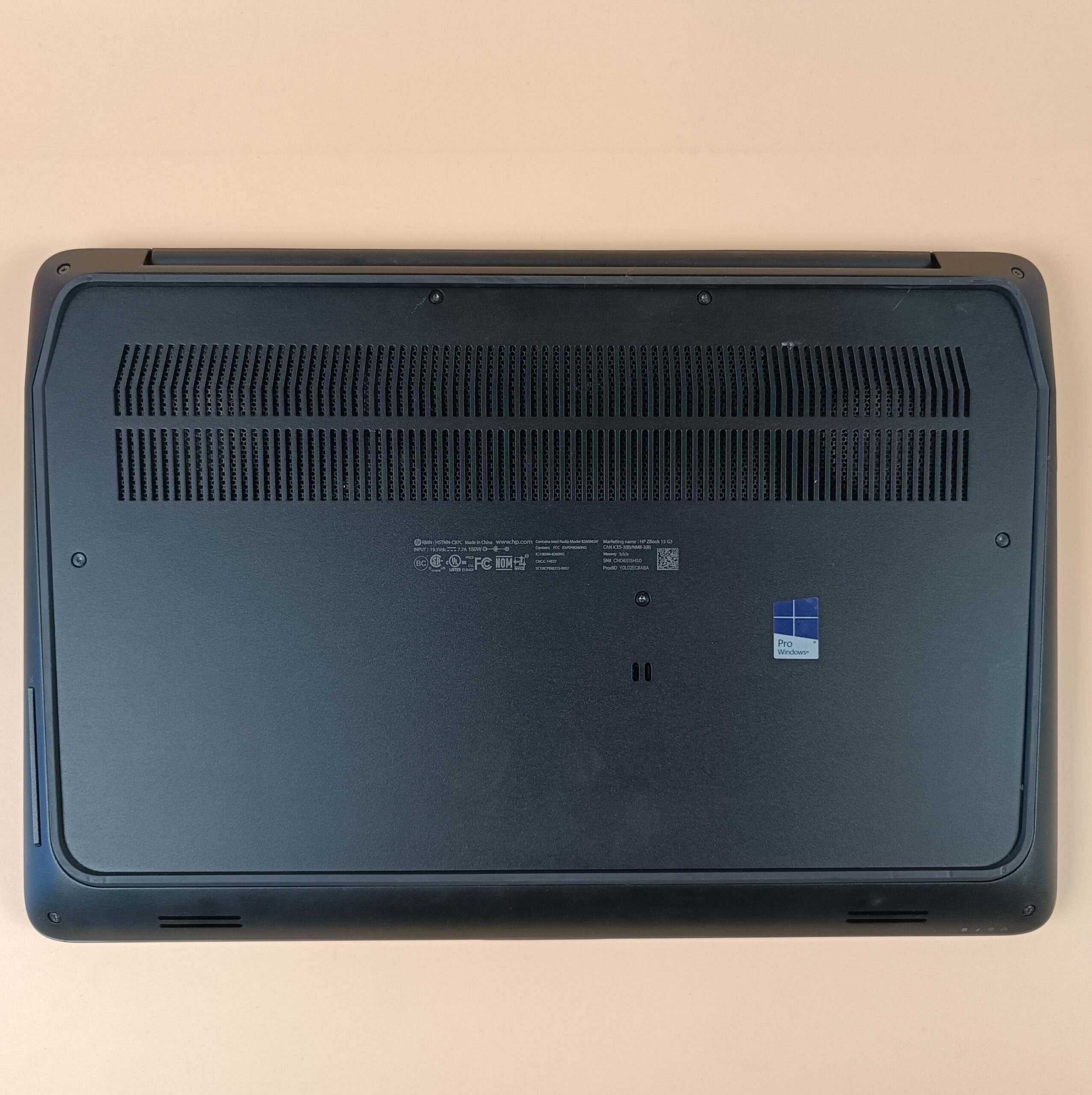HP Zbook 15 G3 - Зображення 3
