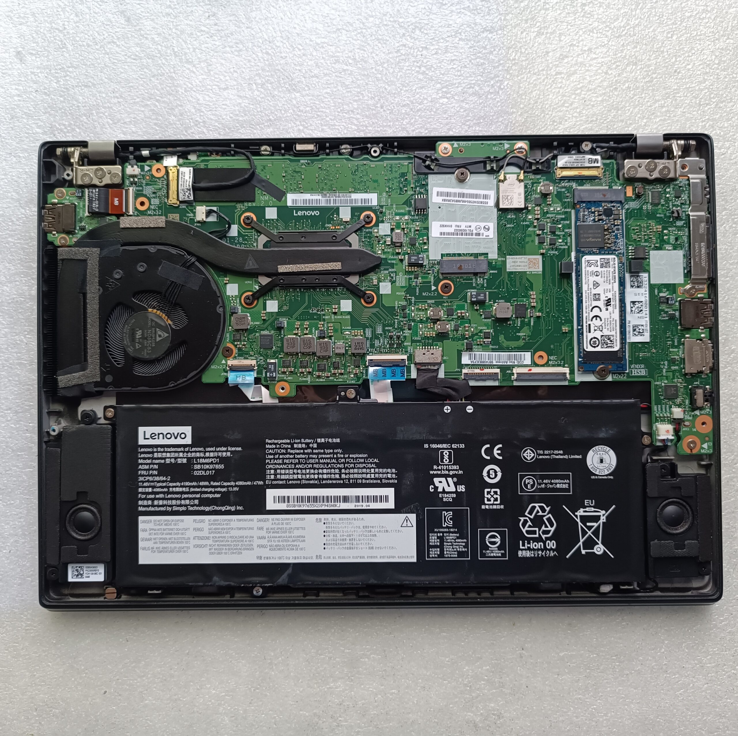 Lenovo ThinkPad X390 i5-8365U/8Гб/256Гб - Зображення 7