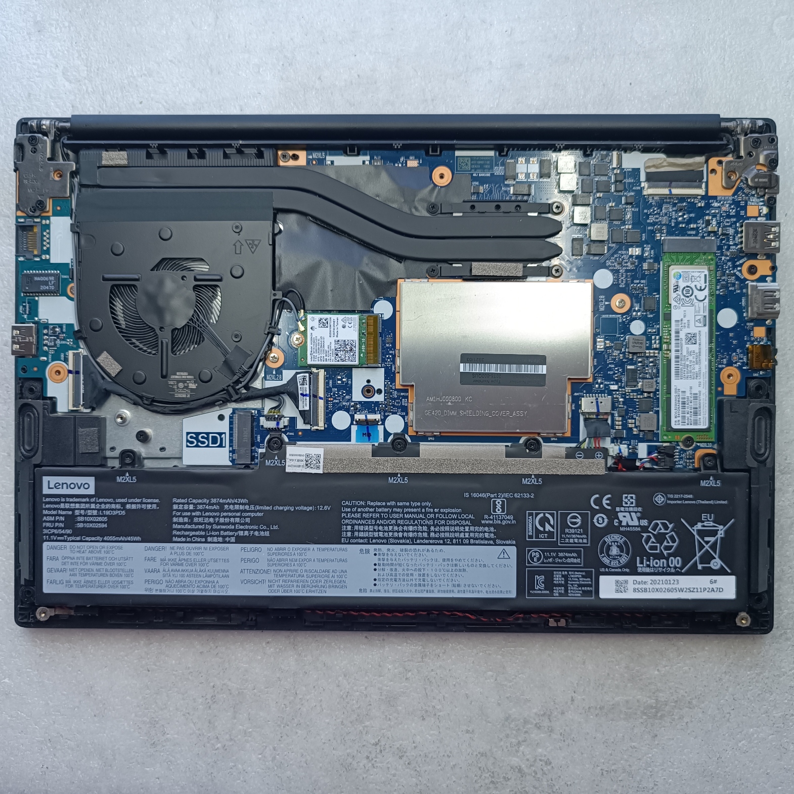 Lenovo ThinkPad E14 Gen2 Ryzen 7 4700U/16Гб/256Гб - Зображення 7