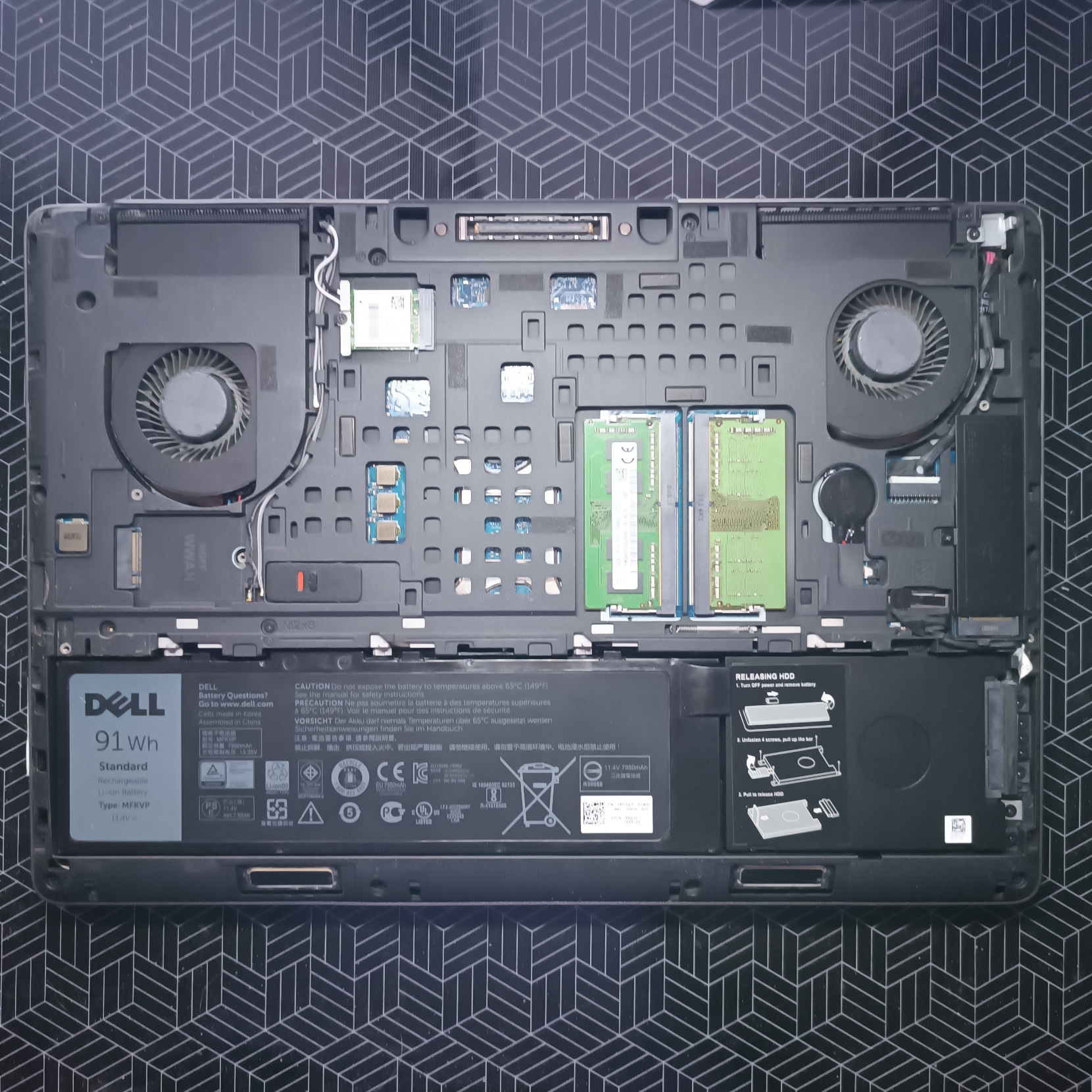 Dell Precision 7520 i7-7820HQ/16Гб/256Гб/Quadro M2000M 4Гб - Зображення 8