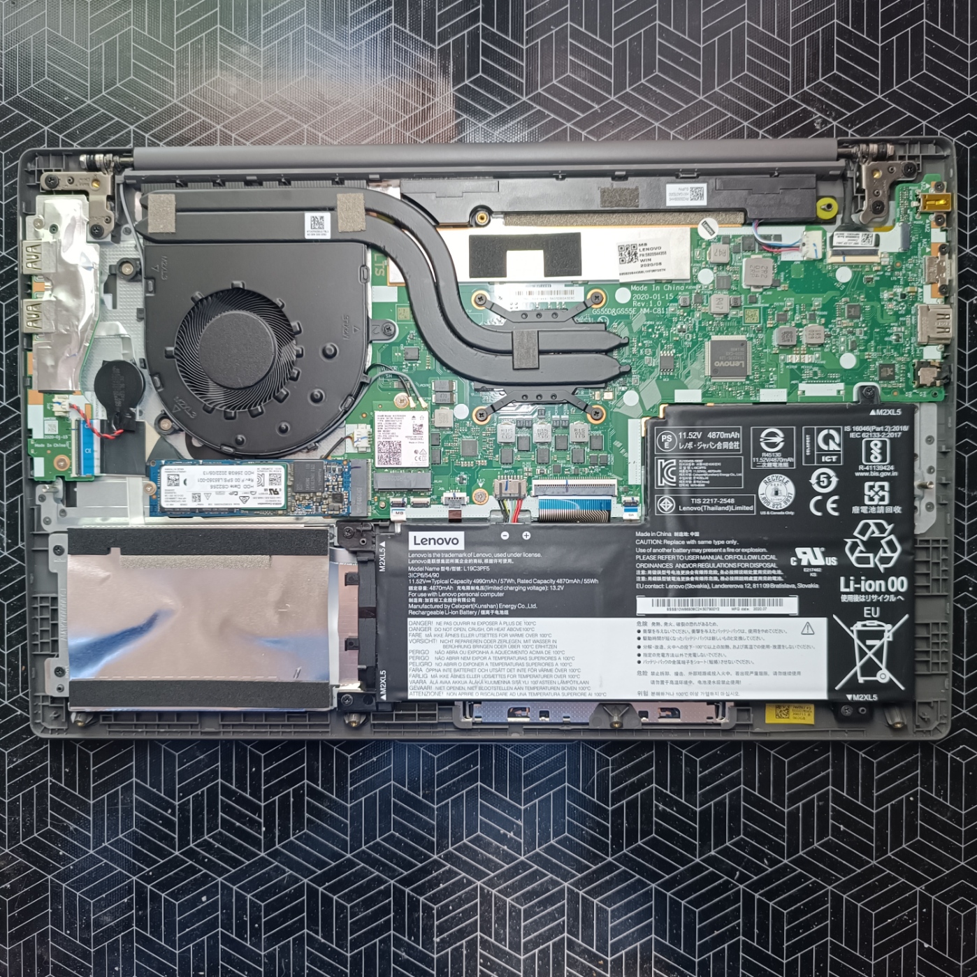 Lenovo IdeaPad 3 15ARE05 Ryzen 5 4500U/8Гб/256Гб - Зображення 7